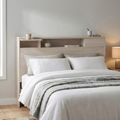 Respaldo Cama Sommier Platinum 955 2 Plazas Gris