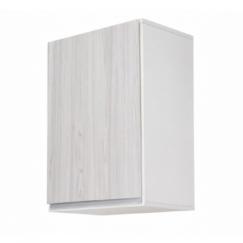 Alacena Platinum 3040-I 40Cm 1 Puerta Blanco&sol;Gris Andino