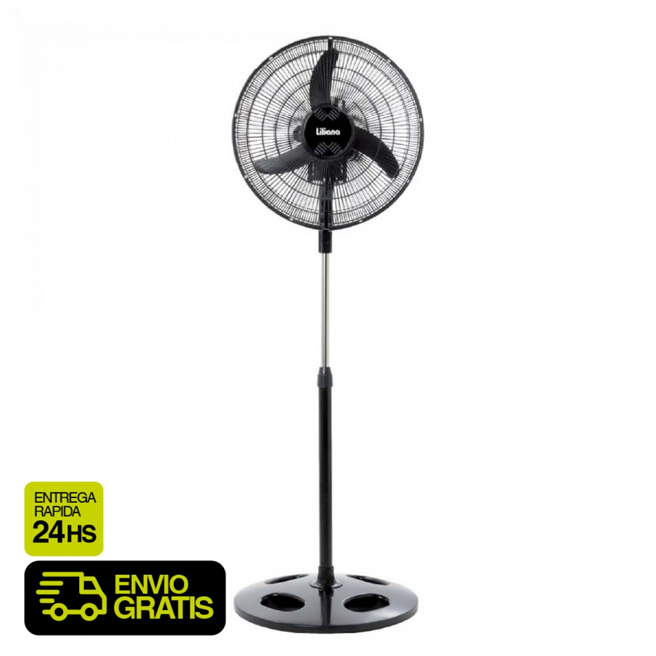 Imagen Ventilador De Pie 20" Liliana Vprn20 1&period;7 Mts 3 Veloc