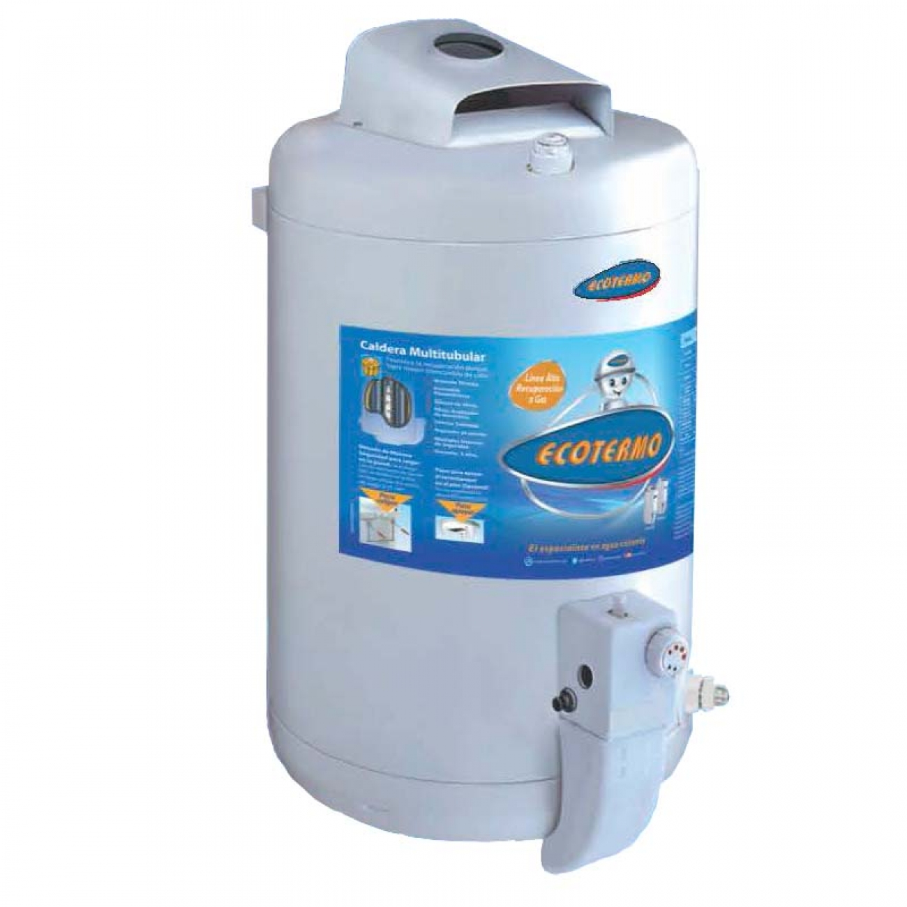 Imagen Termotanque A Gas Alta Recup Ecotermo Ep23 C/inf 23 Lts Gn