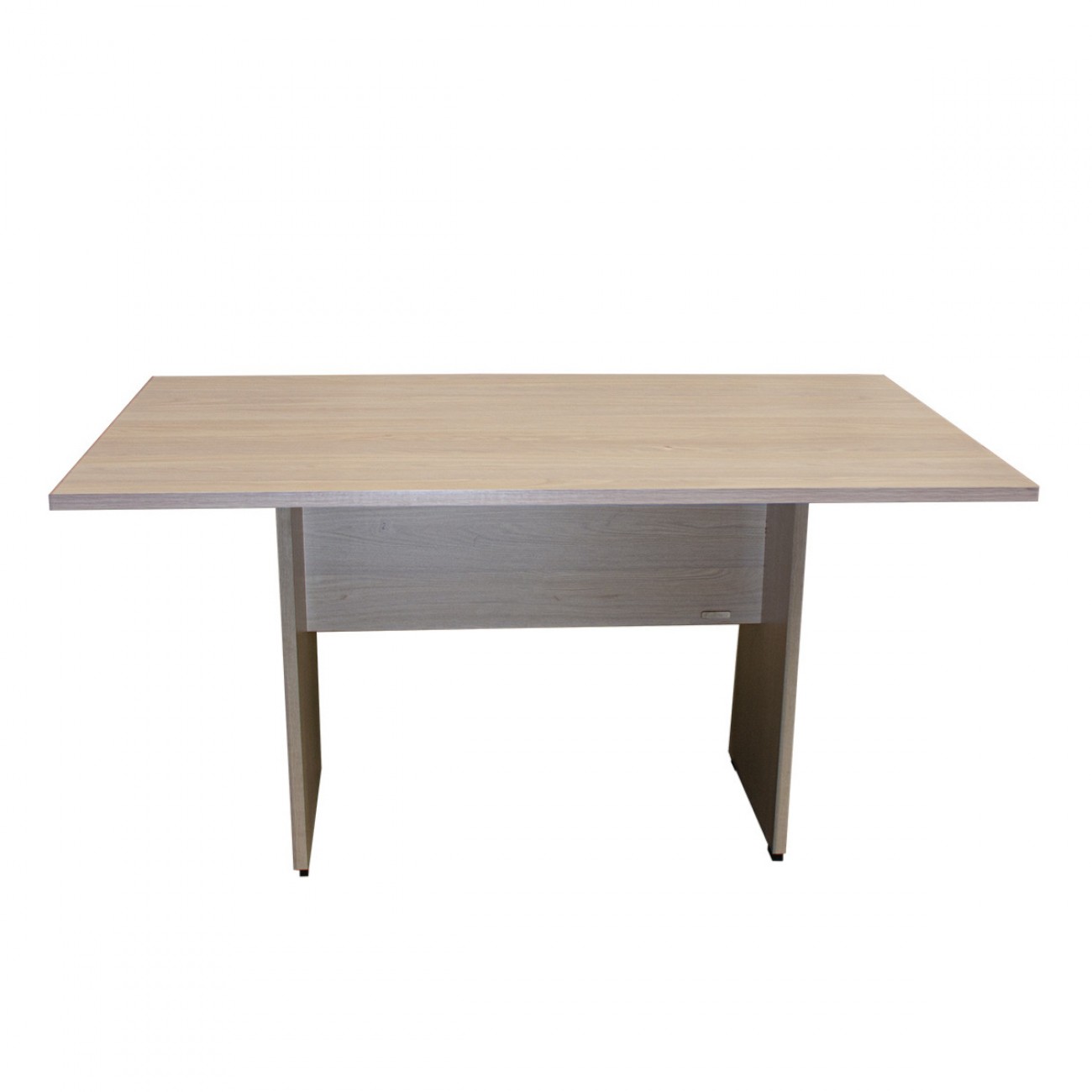 Imagen Mesa De Comedor Platinum 780 Melamina 150x90 Gris Andino