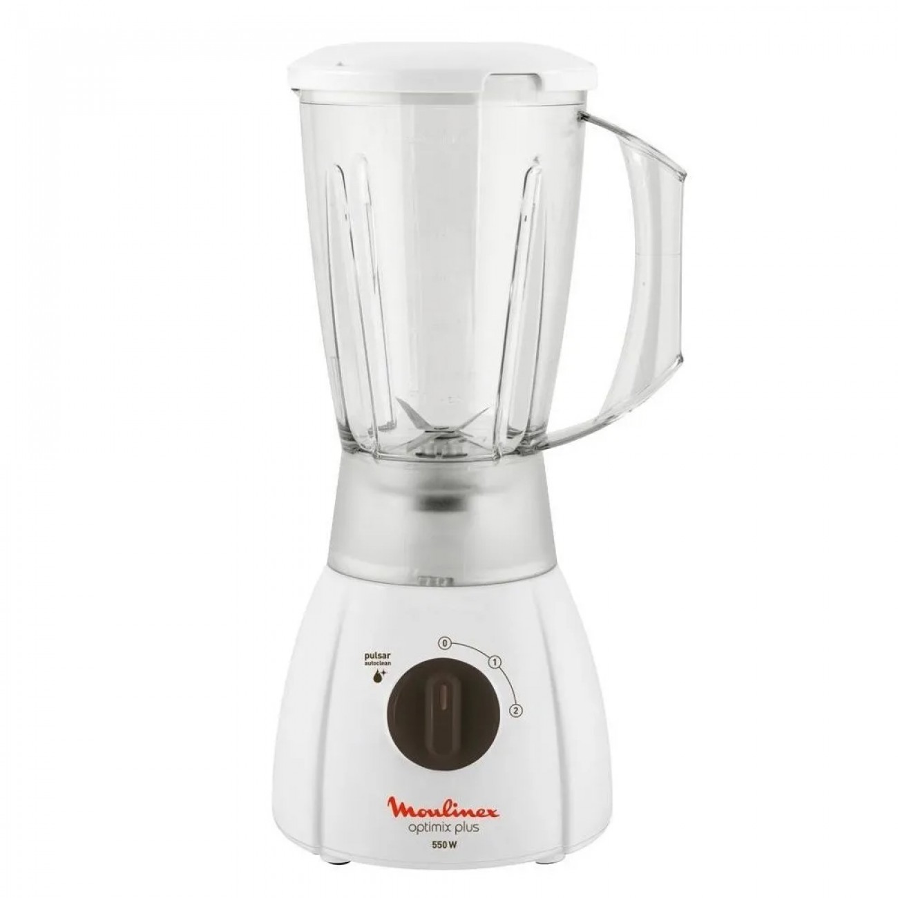 Imagen Licuadora Moulinex Lm2701ar 550w Jarra Pl&aacute;stica 2 L Blanca