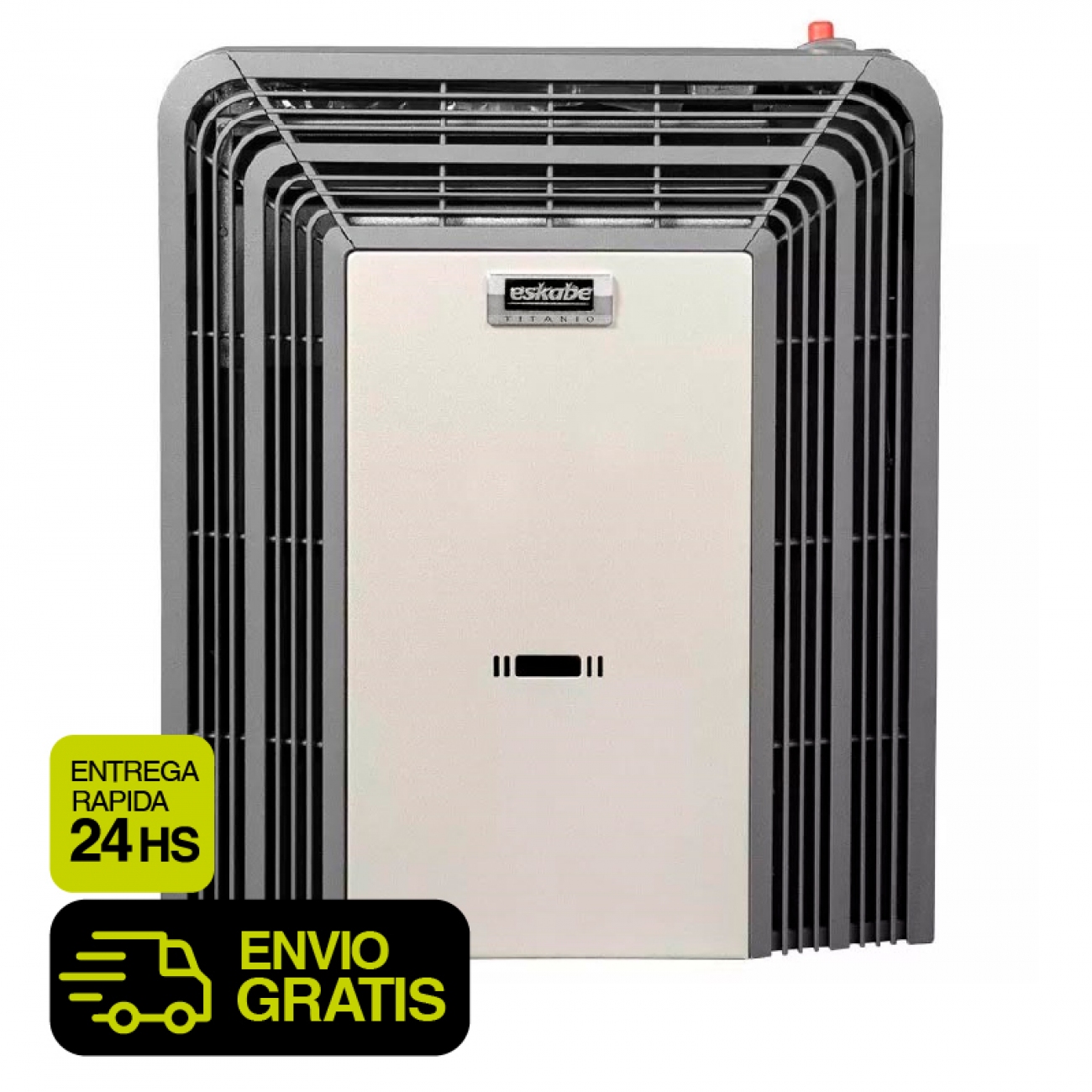 Imagen Calefactor Sin Salida Eskabe Titanio Tt Mx5 5000c Termostato