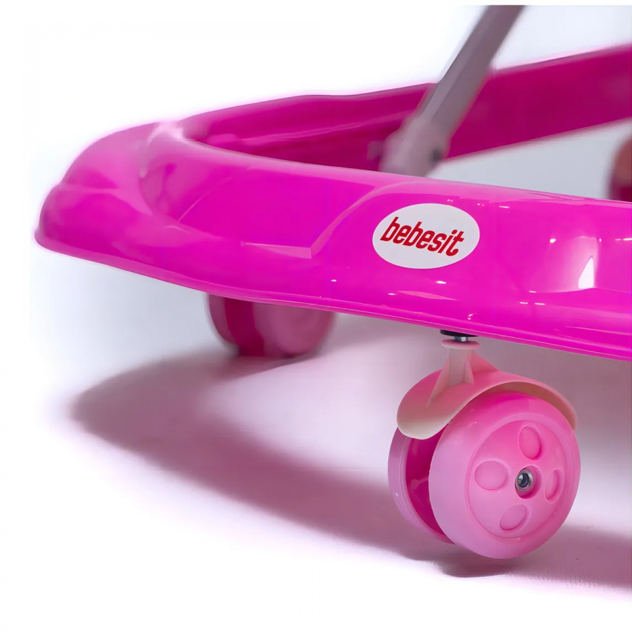 Imagen Andador Bebesit 3004-a Interactivo Luces Y Musica Rosa