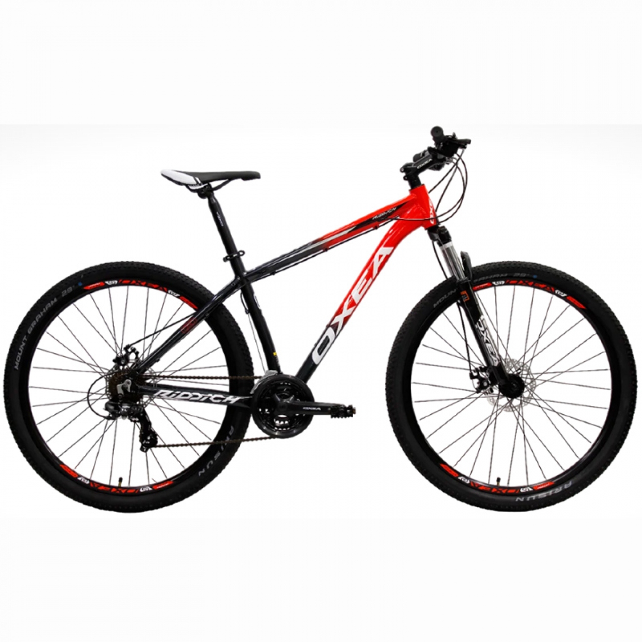 Imagen Bicicleta Oxea Rodado 29 21 Velocidades Riddich M Rojo