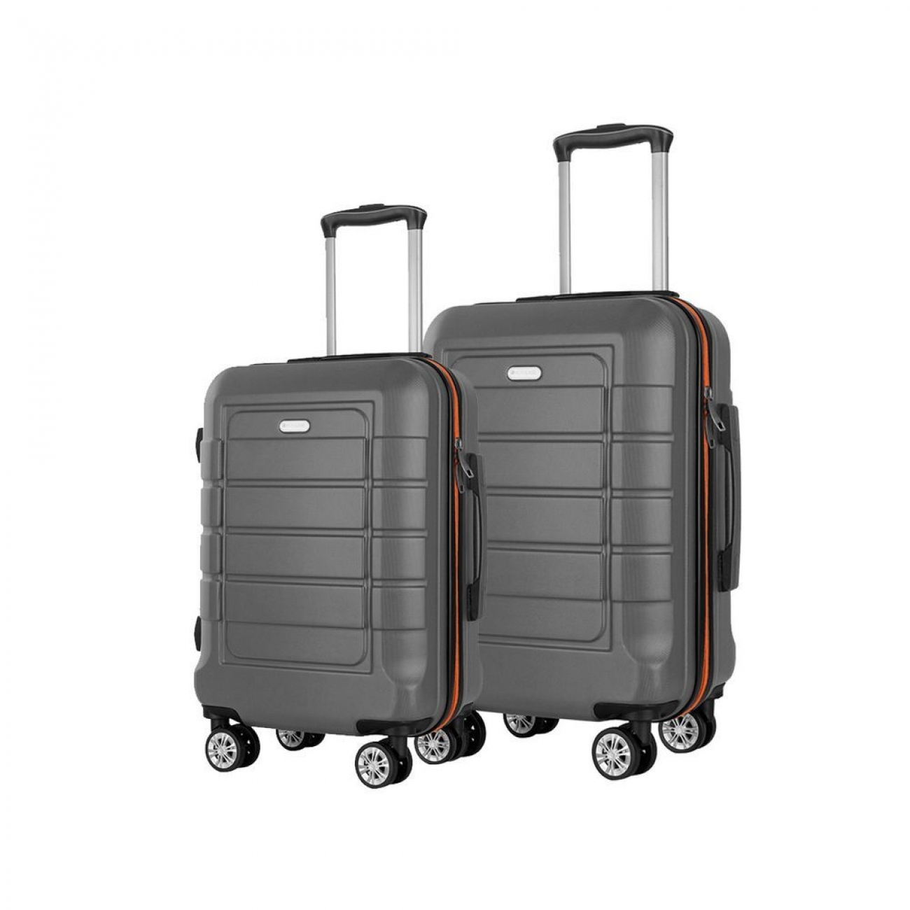 Imagen Combo Valija Rigida 20" + 24" Microcase Negro