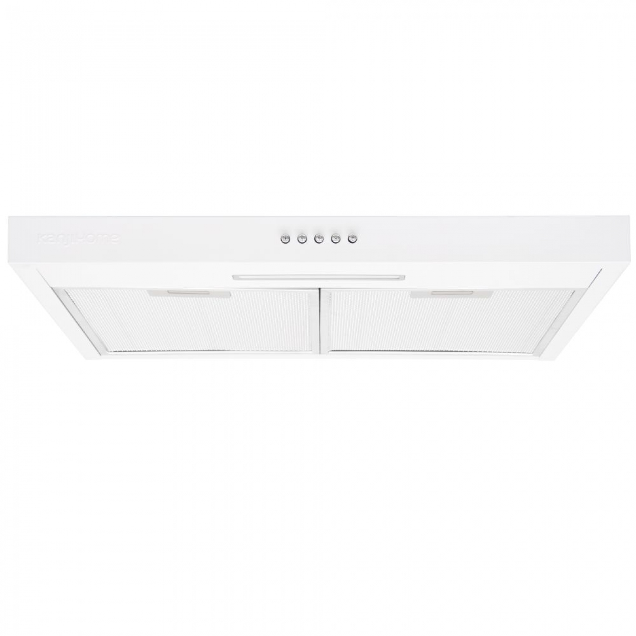 Imagen Purificador Kanji Airextpuri120w Inox Luz Led 3 Vel. Blanco