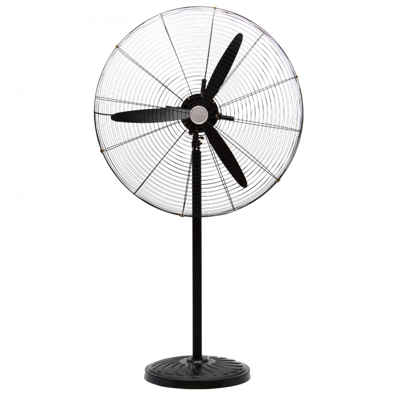 Imagen Ventilador De Pie Industri Panoramic Pan-f12415001 24" 150w