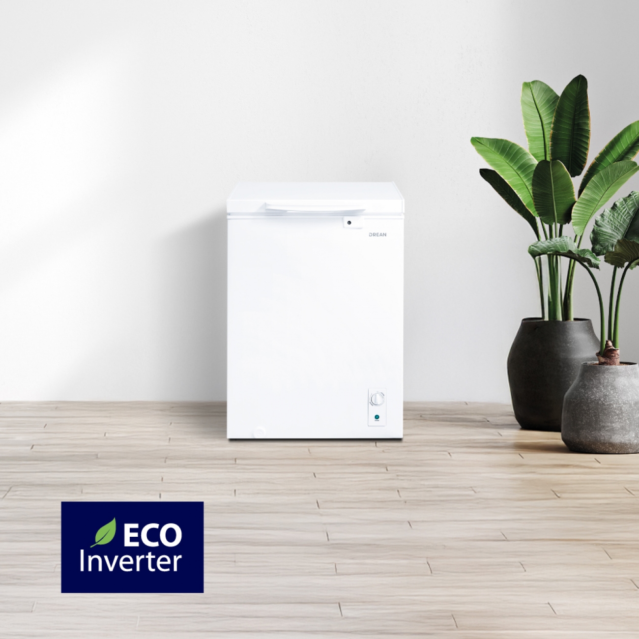 Imagen Freezer Horizontal DREAN FHDR143CB 143 Lts Inverter