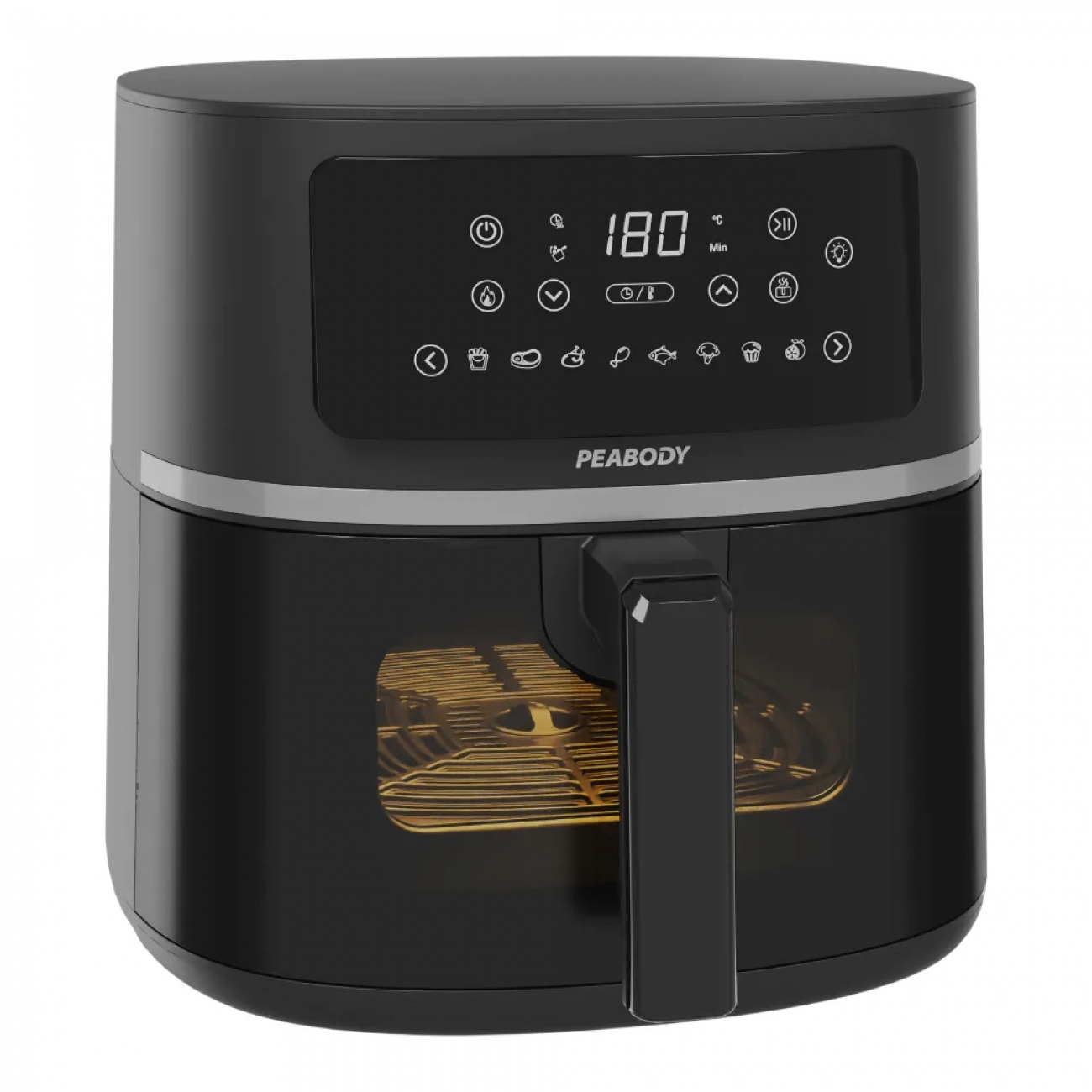 Imagen Freidora De Aire Peabody Pe-afw700n 7lts 1750w Tactil