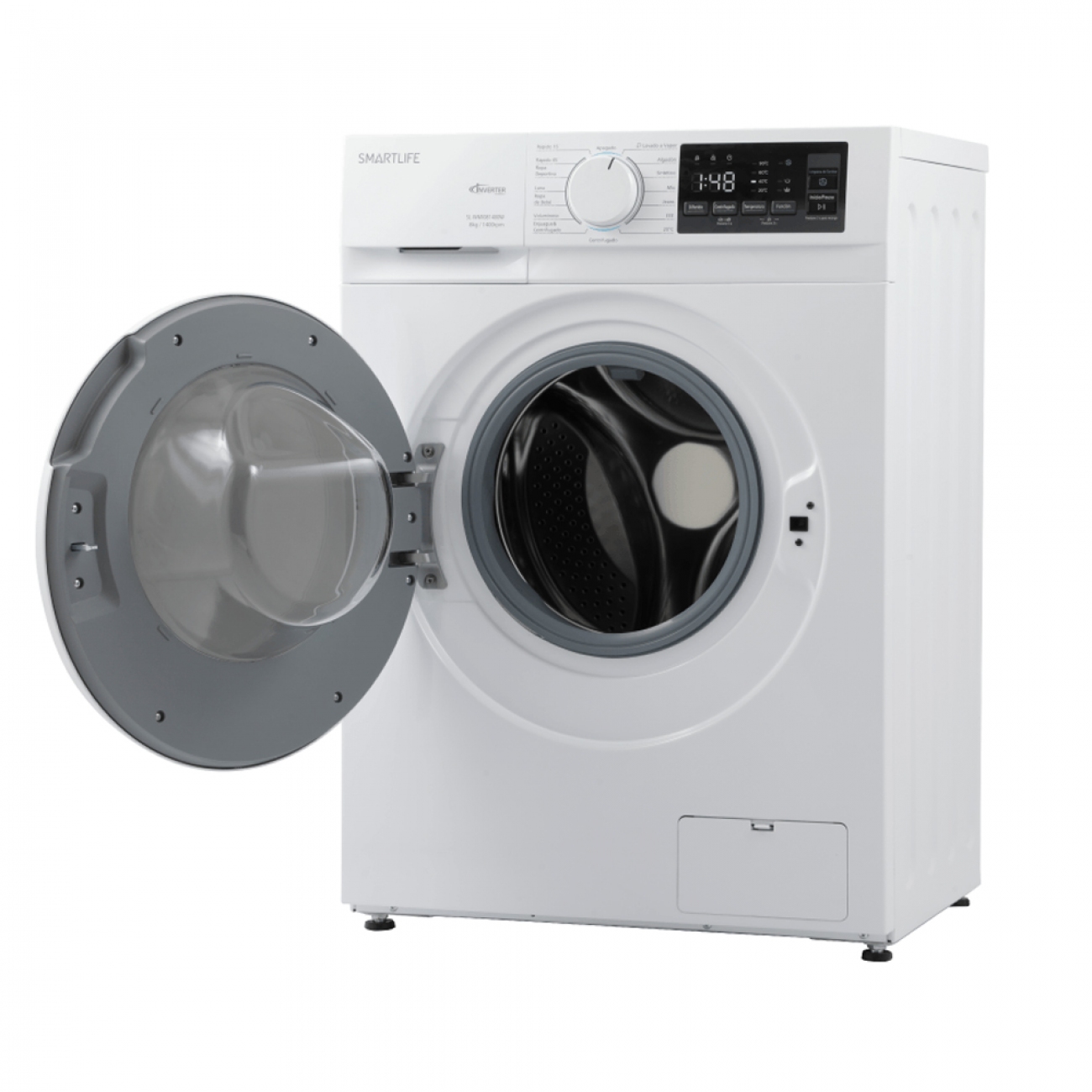 Imagen Lavarropas Auto Smartlife Sl-wmi081400w 8k 1400rpm Inverter
