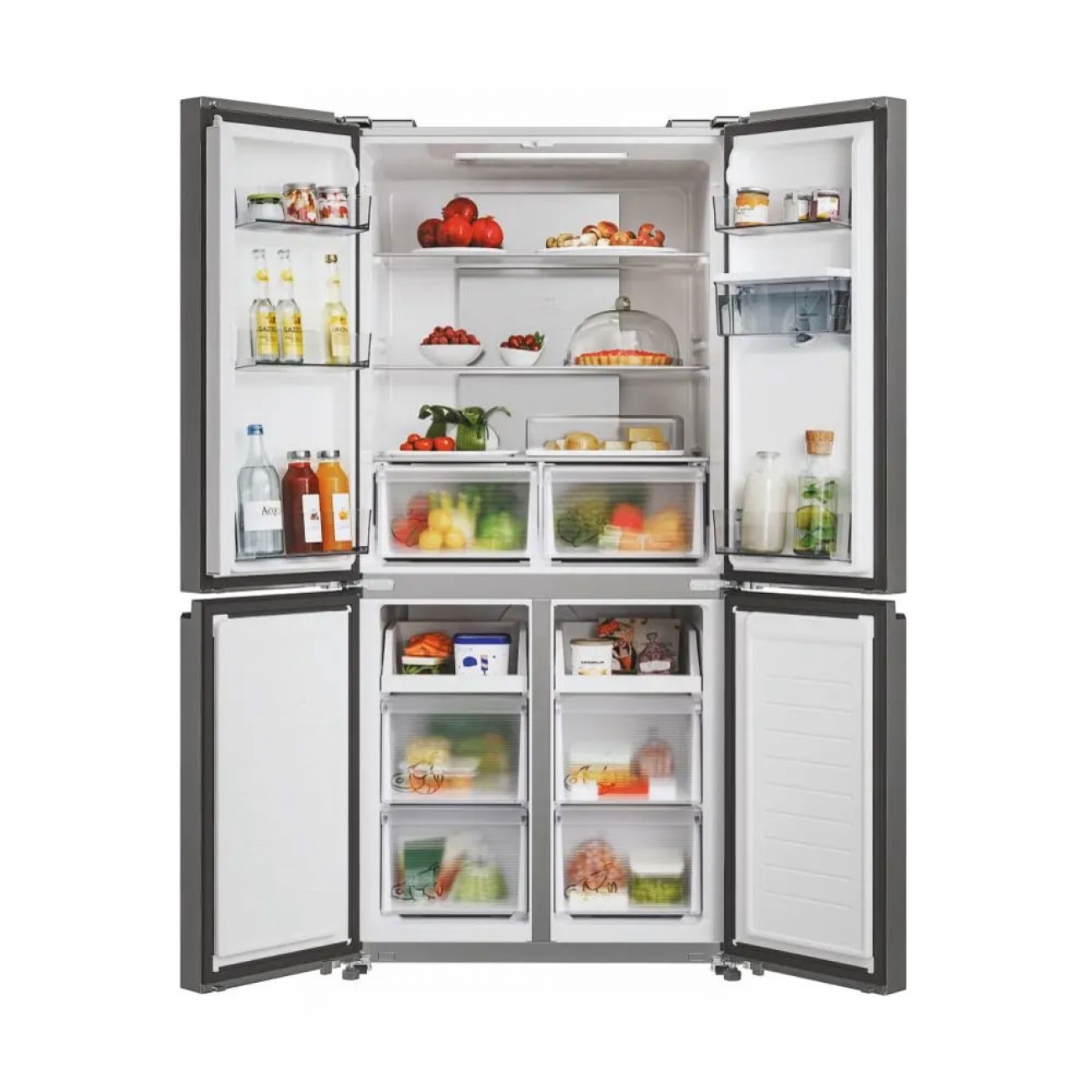 Imagen Heladera Side By Side Candy Cfqq5t817ewps 467 Lts Inverter