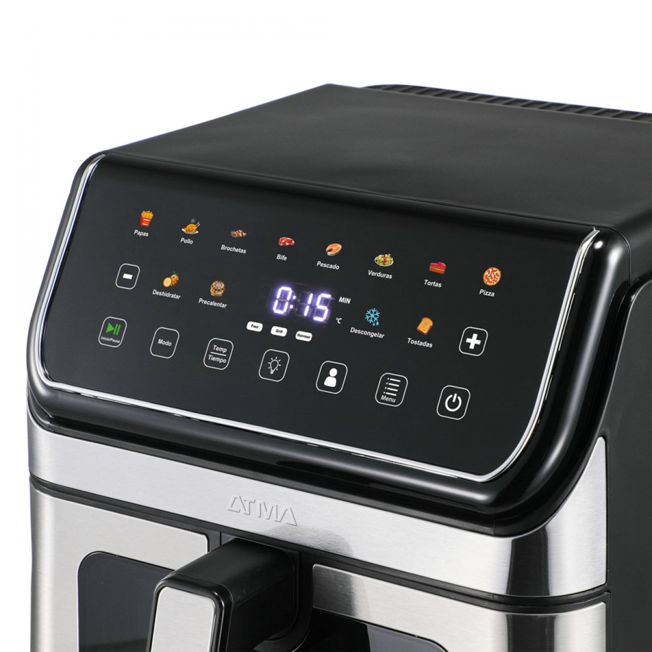 Imagen Freidora De Aire Atma Fr258aip 8 Lts 2000w Tactil