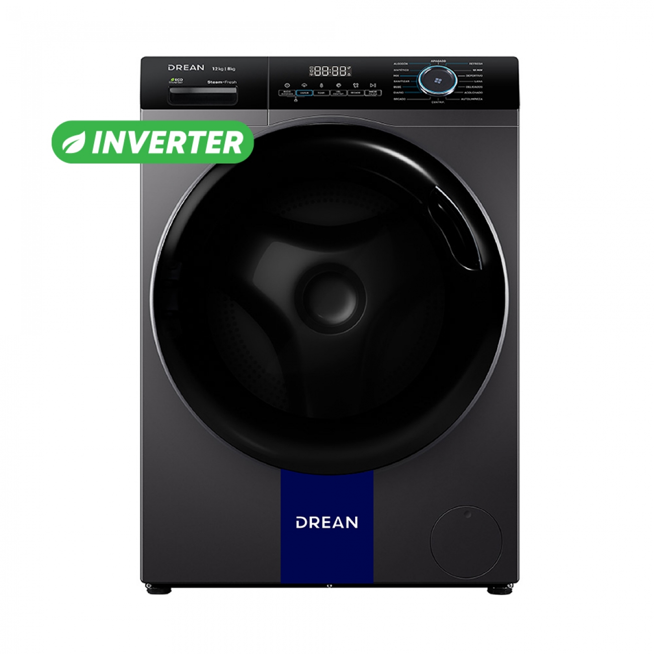 Imagen Lavasecarropas Drean Lscdr1208sg0 12k Lav/8k Sec 1400rpm