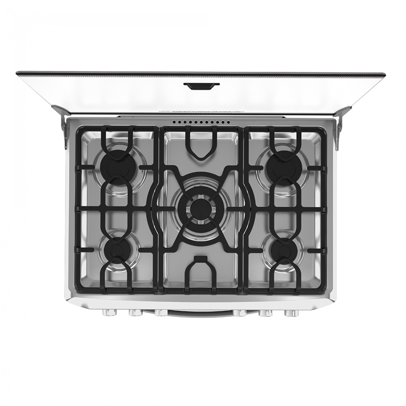 Imagen Cocina A Gas Drean Cd7609ei 4 Hornallas Multigas Inox
