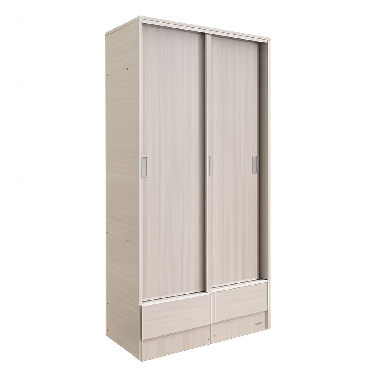 Imagen Placard Platinum 632-9 2 Puertas Corredizas Gris Andino
