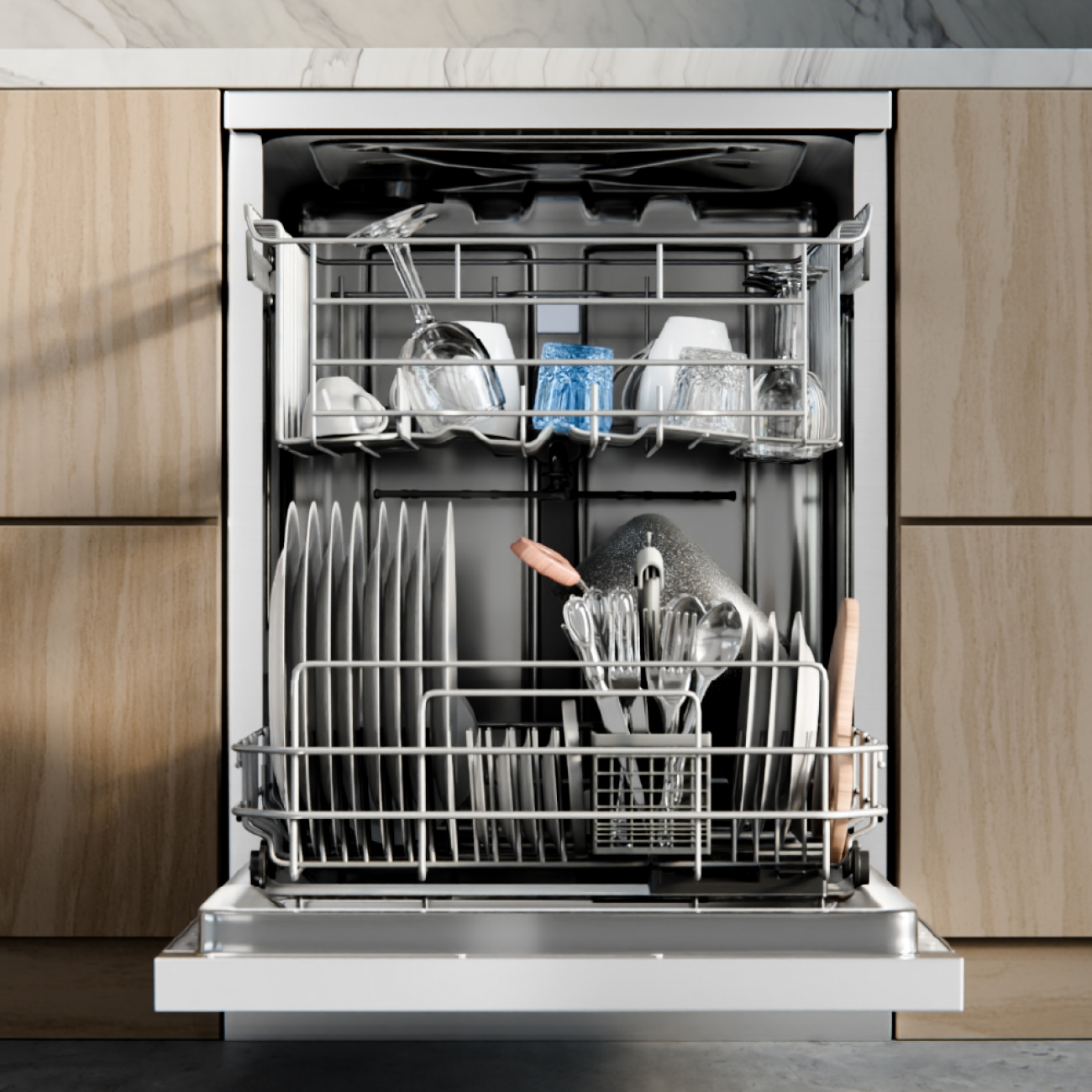 Imagen Lavavajillas Drean Lvdr1306ci0 13 Cubiertos Dig Inoxidable