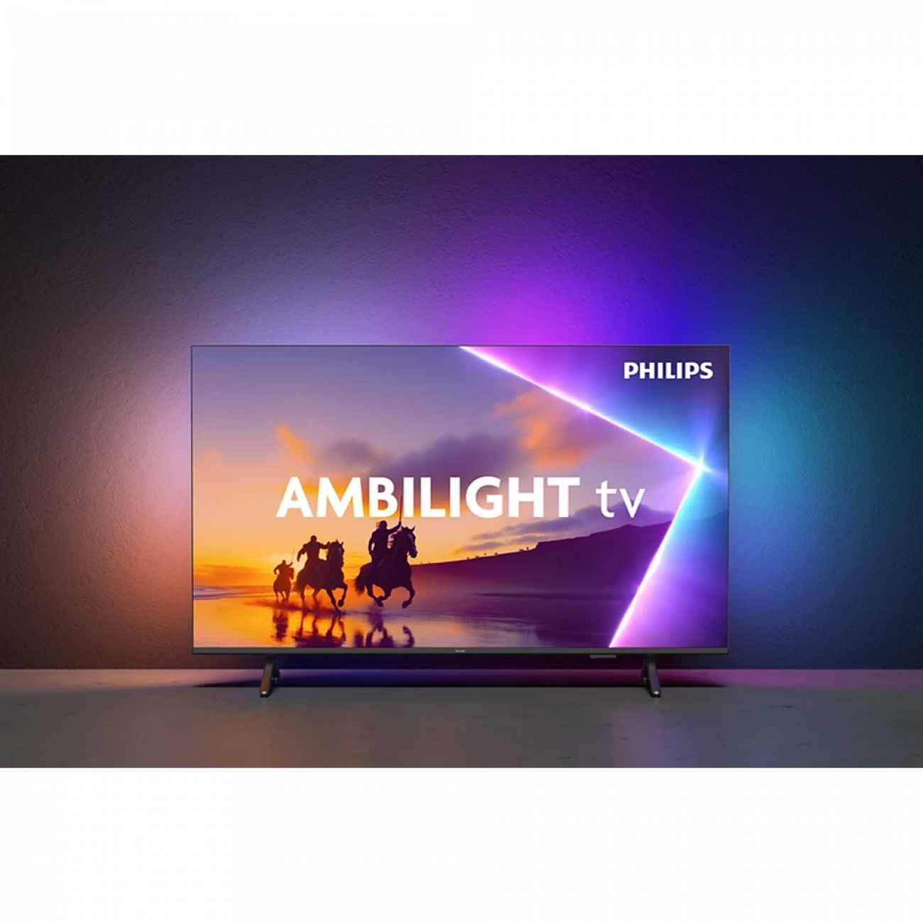 Imagen Smart Tv 50" Philips 50pud8250/77 Qled 4k Titan Os