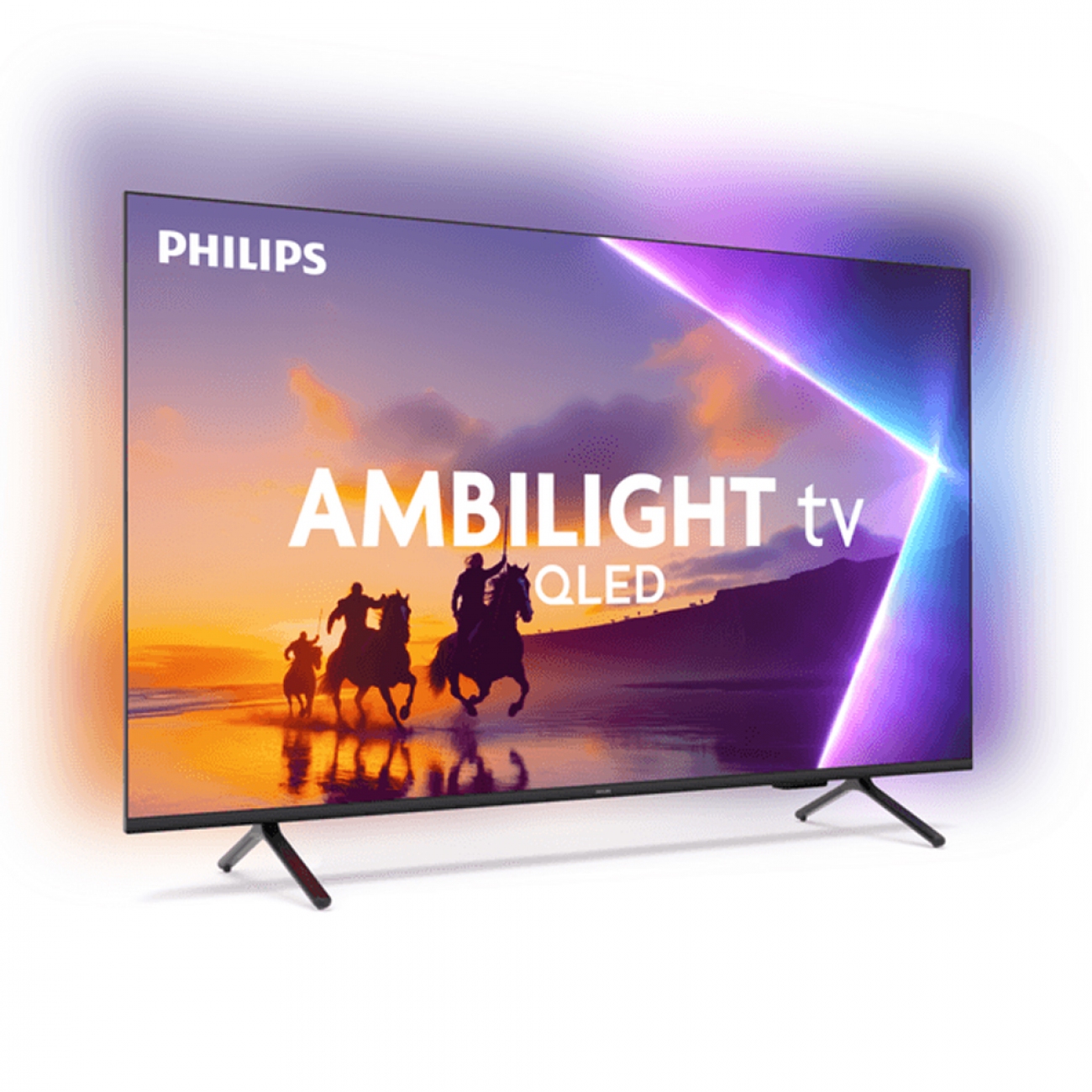 Imagen Smart Tv 55" Philips 55pud8250/77 Qled Uhd Titan Os