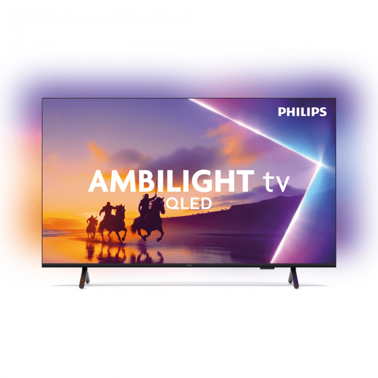 Imagen Smart Tv 55" Philips 55pud8250/77 Qled Uhd Titan Os