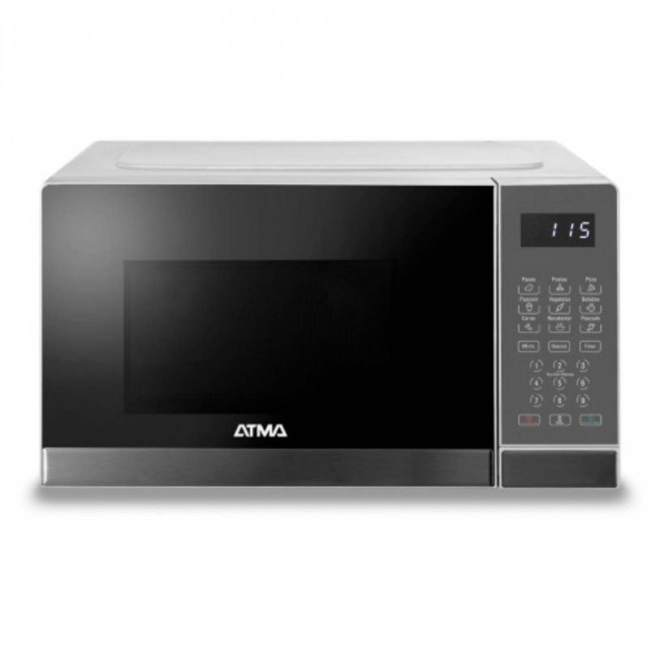 Imagen Microondas Atma Watds20ucn 20lts 700w Digital Silver