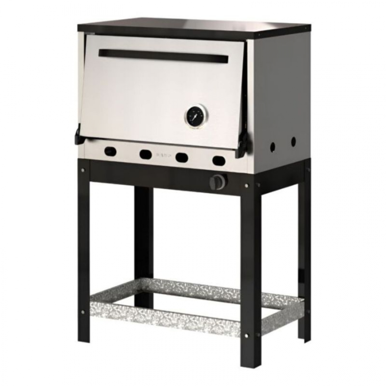 Imagen Horno Pizzero Saho Kuma-108049 12 Moldes Gn Inoxidable