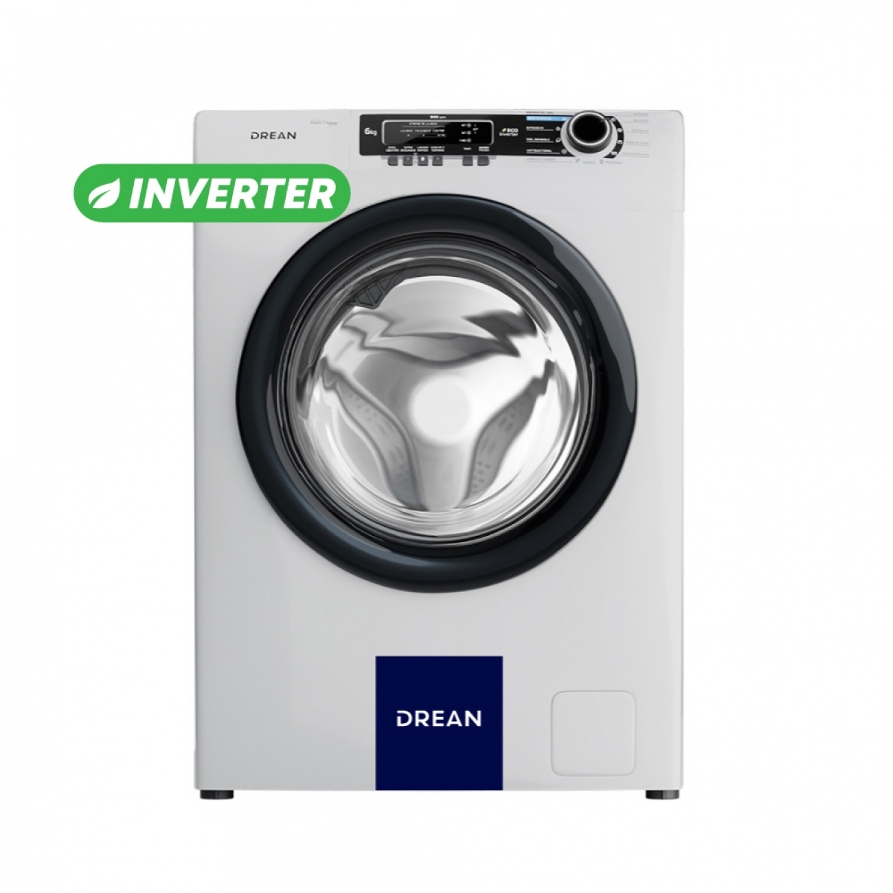 Imagen Lavarropas Autom&aacute;tico Drean LCFDR0608LB0 6Kg 800RPM Inverter