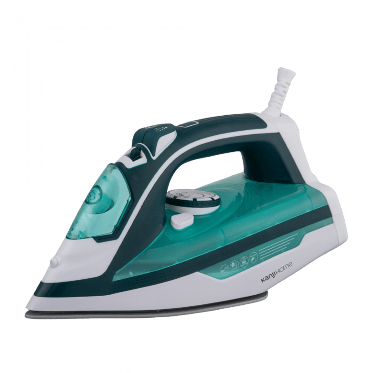 Imagen Plancha A Vapor Kanji Pl2403 2200w Base Ceramica