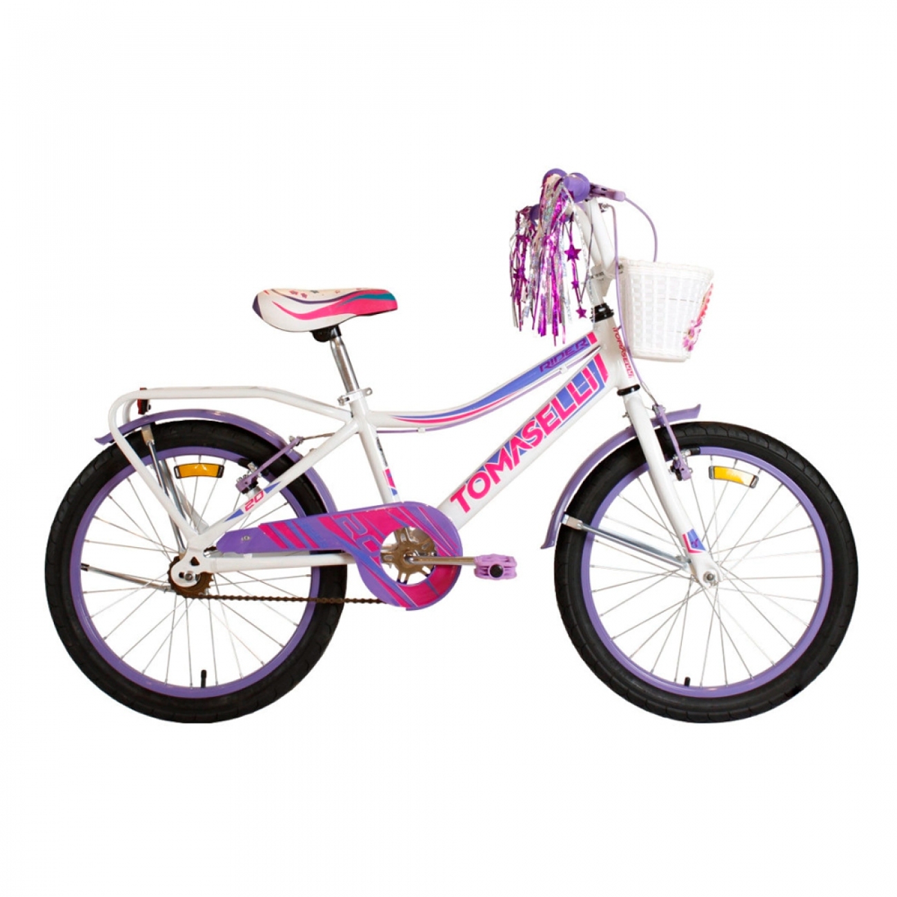 Imagen Bicicleta Rodado 20 Tomaselli Rider Full Lila