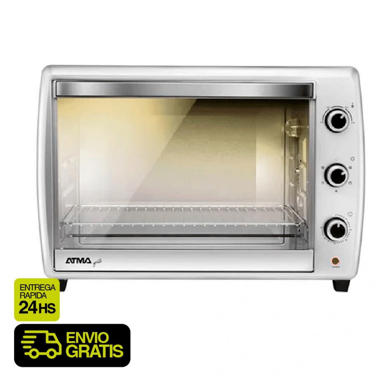 Imagen Horno Electrico Atma HG7010N 70Lts 2200w Conveccion