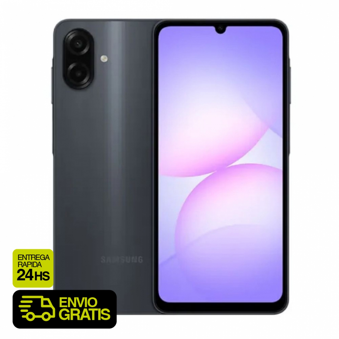 Imagen Celular Samsung A07 6&period;7" 4GB 128GB Black