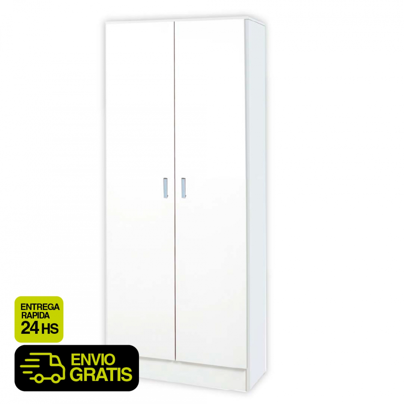 Imagen Despensero Platinum 3091 2 Puertas 3 Estantes Blanco